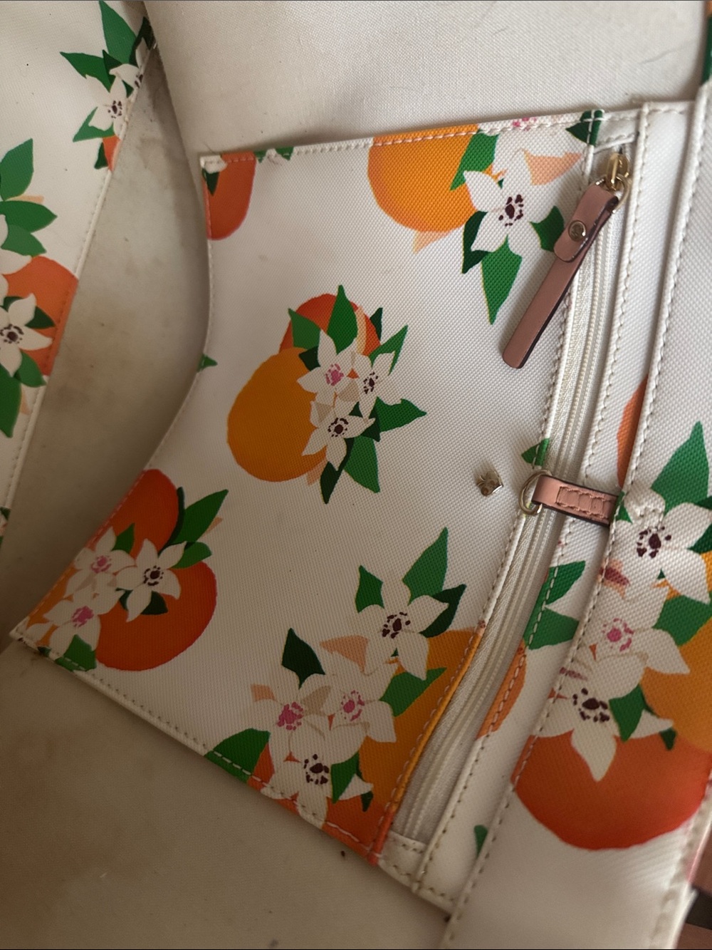 Kate Spade Harding Street Orange Tote - Picture 15 of 16
